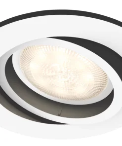 Philips Hue Miliskin Adjustable Head Recessed Smart Lighting Downlight & Wireless Dimming Switch 5.5W 250lm