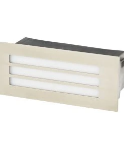 LAP Browning Outdoor Bricklight Brushed Stainless Steel 2.1W 80lm