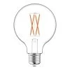 LAP ES G95 LED Virtual Filament Light Bulb 470lm 2.2W
