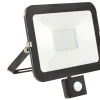 Brackenheath ISpot Outdoor LED Slim Floodlight With PIR Sensor Black 50W 4500lm