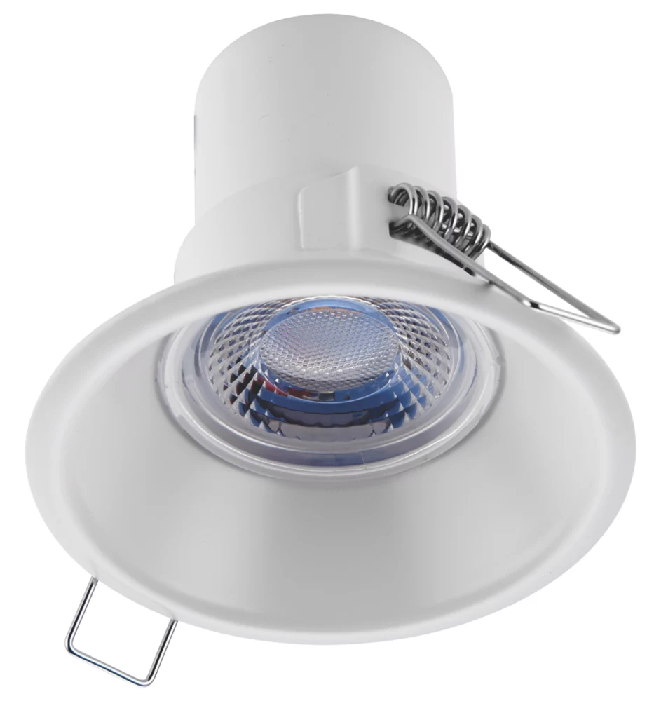 LAP CosmosEco Fixed Fire Rated LED Anti-Glare Downlight White 4W 500lm