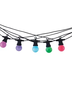TCP 10m Outdoor LED Festoon RGB Bluetooth Lights 4.5W 56lm