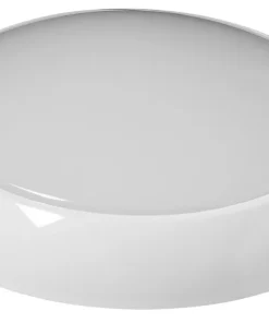 Robus Golf Slim Indoor & Outdoor Maintained Or Non-Maintained Emergency Round LED 3hr Emergency Bulkhead With Microwave Sensor White 12.1W 830 / 900 / 910lm