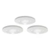 4lite IP65 FRD 4000K Fixed Fire Rated LED Downlight White 8.5W 716lm 3 Pack
