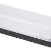 LAP Zelto Outdoor Rectangular LED Bulkhead Black 8W 850lm