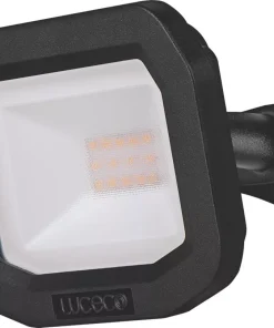 Luceco Castra Outdoor LED Floodlight Black 10W 1050lm
