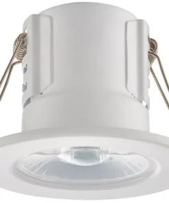 LAP Cosmoseco Fixed Fire Rated LED Downlight White 5.8W 450lm