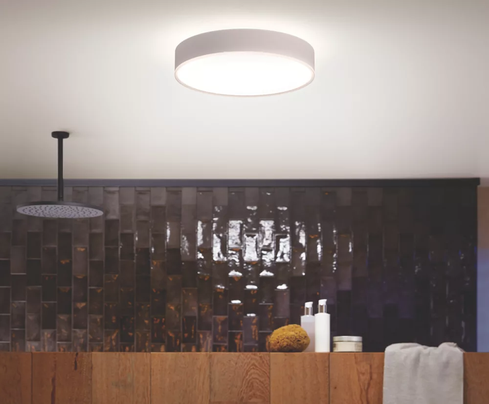 Philips Hue Ambiance Devere LED Medium Ceiling Light White 19.2W 2450lm - Image 3