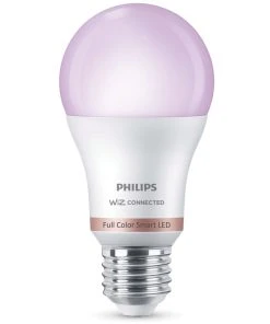 Philips ES E27 RGB & White LED Smart Light Bulb 8W 806lm