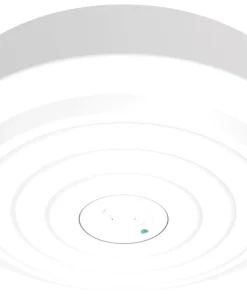 Luceco Tempus Fixed Surface-Mounted Non-Maintained Emergency LED Downlight White 1W 120lm 156mm