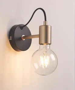 Quay Design Toby Wall Light Soft Gold