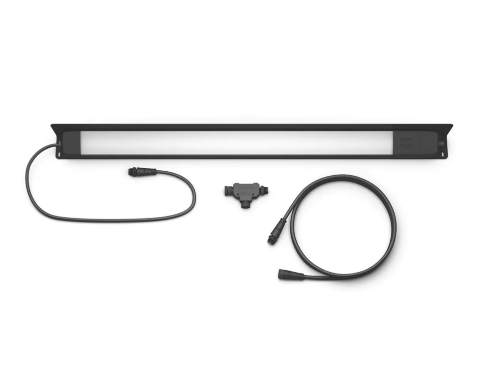 Philips Hue Amarant Outdoor LED Linear Wall Light Black 20W 1200lm - Image 2