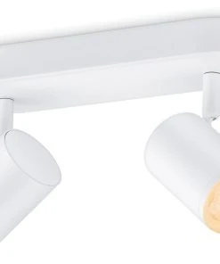 WiZ Imageo RGB & White LED Wifi-Connected 2 Adjustable Spotlights White 10W 690lm