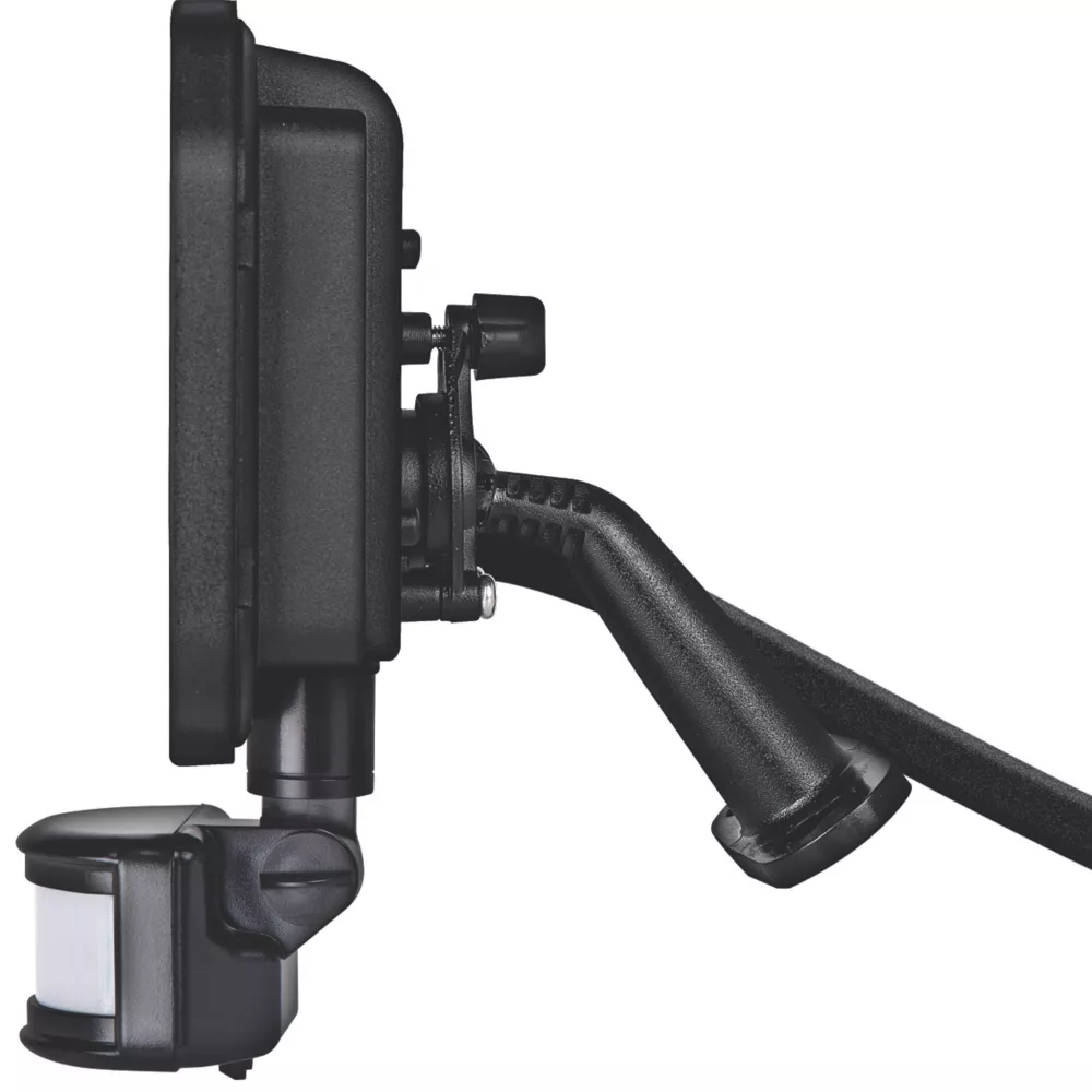 Luceco Castra Outdoor LED Floodlight With PIR Sensor Black 20W 2400lm - Image 3