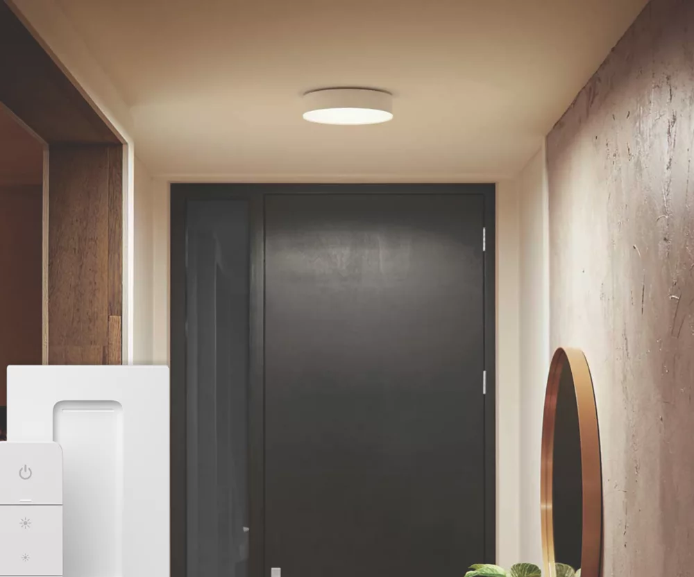 Philips Hue Ambiance Enrave LED Small Ceiling Light White 9.6W 1220lm - Image 2