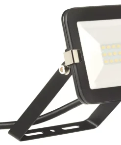 Brackenheath ISpot Outdoor LED Slimline Floodlight Black 10W 900lm