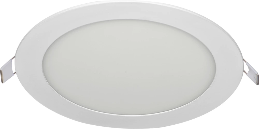 Luceco ECO Circular Fixed LED Low Profile Slimline Downlight White 17W 960lm