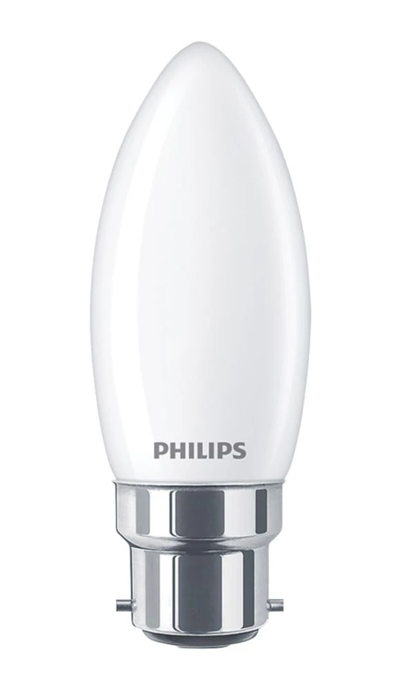 Philips BC Candle LED Light Bulb 470lm 4W