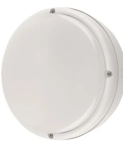 Philips Ledinaire Indoor & Outdoor Round LED Bulkhead White 11W 1100lm