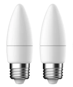 LAP ES Candle LED Light Bulb 470lm 4.2W 4 Pack