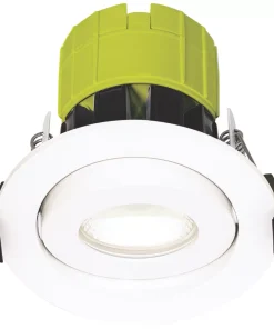 Luceco FType Adjustable Fire Rated LED Downlight White 6W 600lm