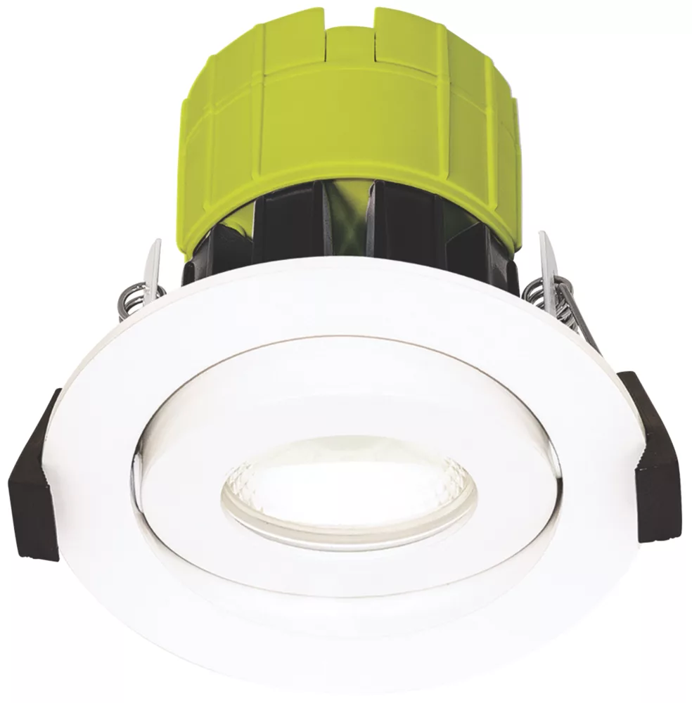 Luceco FType Adjustable Fire Rated LED Downlight White 6W 600lm