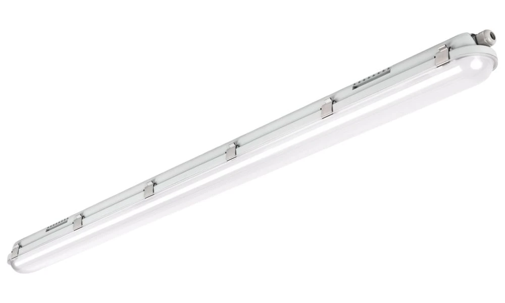 Luceco Climate Single 4ft Maintained Emergency LED Non-Corrosive Batten 40W 4800lm