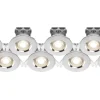 LAP Fixed LED Downlights Chrome 4.5W 420lm 10 Pack