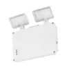 Aurora Indoor & Outdoor Non-Maintained Emergency Rectangular LED Standard Twin Spot Bulkhead White 3W 400lm