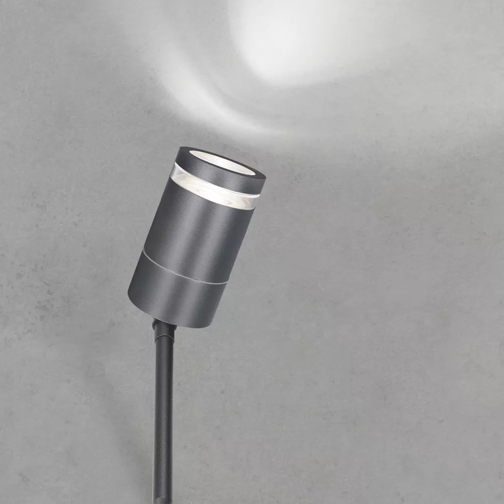 4lite Marinus Outdoor IP44 Spike Light Anthracite - Image 3