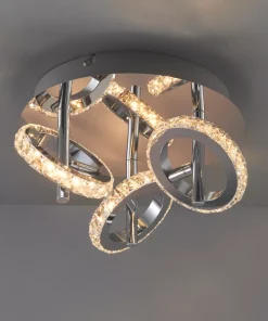 Quay Design Rico LED 3-Light Spotlight Chrome 15W 865lm