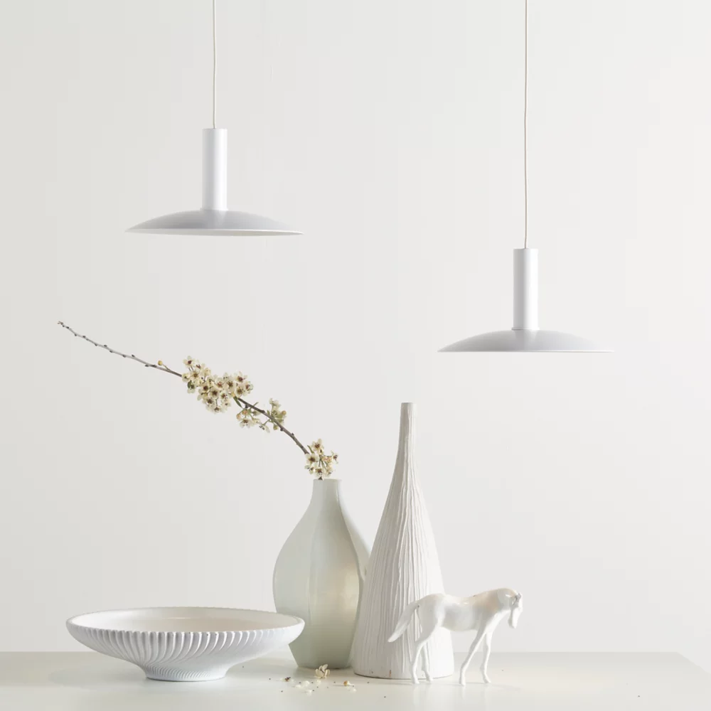 4lite LED Decorative Dimmable Pendant White 10W 538lm - Image 2