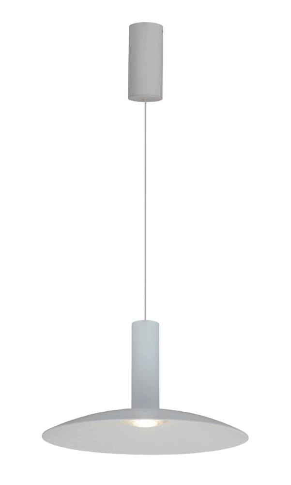 4lite LED Decorative Dimmable Pendant White 10W 538lm