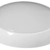 Robus Golf Slim Indoor & Outdoor Round LED Bulkhead With Microwave Sensor White 10W 830 / 900 / 910lm