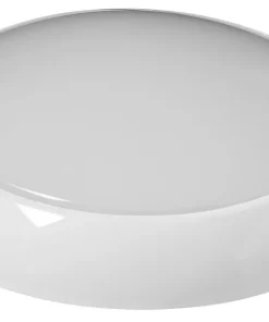 Robus Golf Slim Indoor & Outdoor Round LED Bulkhead With Microwave Sensor White 10W 830 / 900 / 910lm