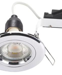 LAP Cast Fixed Downlight Chrome