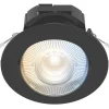 Calex SMD 220-240V 2700-6500K Adjustable Tilting Head LED Smart Downlight With Variable White Light Black 4.9W 345lm