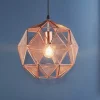 Quay Design Atlas Ceiling Pendant Copper
