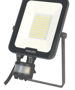 Philips Ledinaire Outdoor LED Floodlight With PIR & Photocell Sensor Grey 30W 3600lm