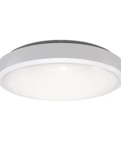 4lite Indoor Maintained Emergency Round LED Wall/Ceiling Light White 18W 1847lm