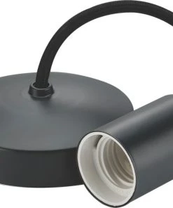 Knightsbridge 8270AT Contemporary Pendant Anthracite