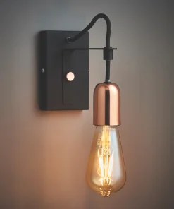 Quay Design Hansen LED Wall Light Chrome 5W 200lm