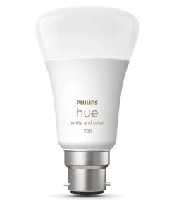 Philips Hue BC A19 RGB & White LED Smart Light Bulb 9.5W 342lm