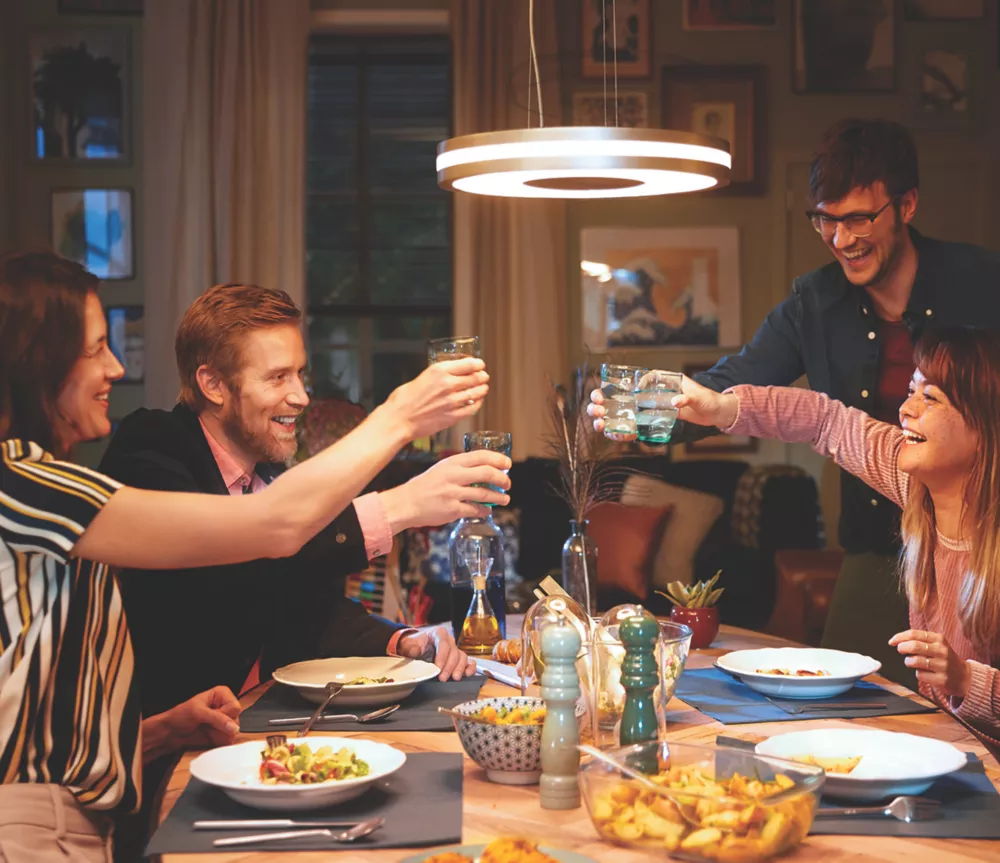 Philips Hue Ambiance Being LED Pendant Light Black 25W 2750-2900lm - Image 2