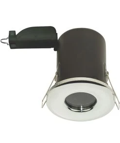 LAP Fixed Fire Rated Downlight Polished Chrome