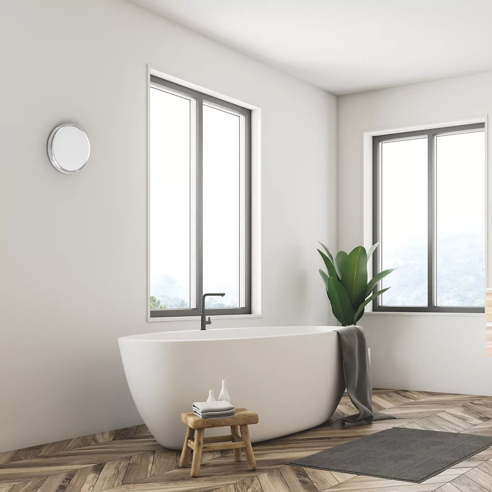 4lite WiZ Connected LED Smart Wall/Ceiling Light Chrome 18W 1620lm - Image 2