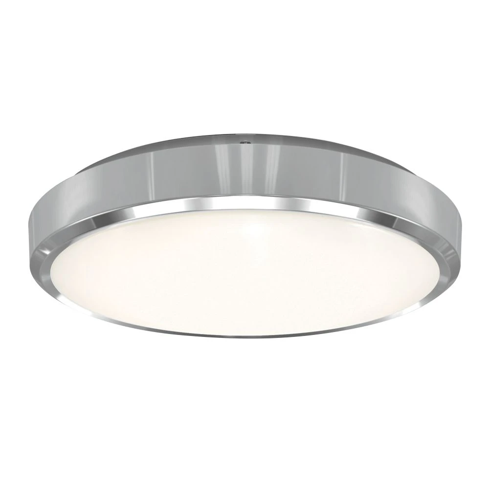 4lite WiZ Connected LED Smart Wall/Ceiling Light Chrome 18W 1620lm