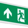 Aurora Maintained Or Non-Maintained Emergency LED Wall-Mounted Slim Exit Box With Up, Down, Left & Right Arrow 3W 42lm