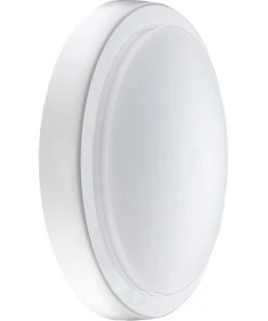 Luceco Decorative LED Indoor Bulkhead White / Chrome 15W 1300 / 1400 / 1500lm