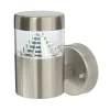 Essentials Inca Outdoor LED Wall Light Brushed Stainless Steel 2.5W 280lm